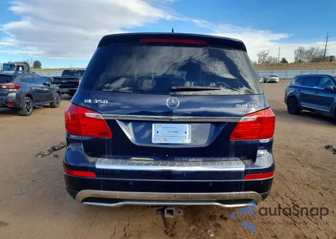 2015 Mercedes-Benz Gl 350 Bluetec из США, поврежденный, VIN 4JGDF2EE6FA527233